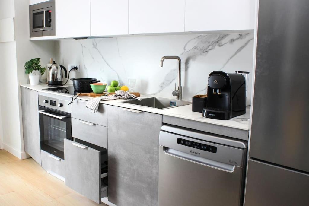 Oasis Urbano En El Corazon Financiero / Castellana Lejlighed Madrid Eksteriør billede
